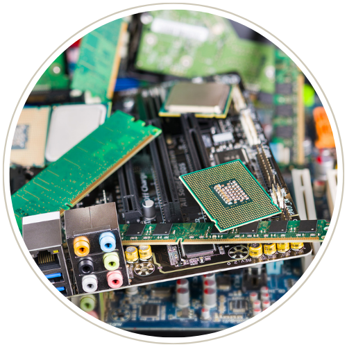 Circle Large E-Scrap